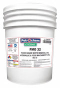 Petrochem Mineral Hydraulic Oil,FG,5 gal,Pail FOOSAFE FMO 32-005