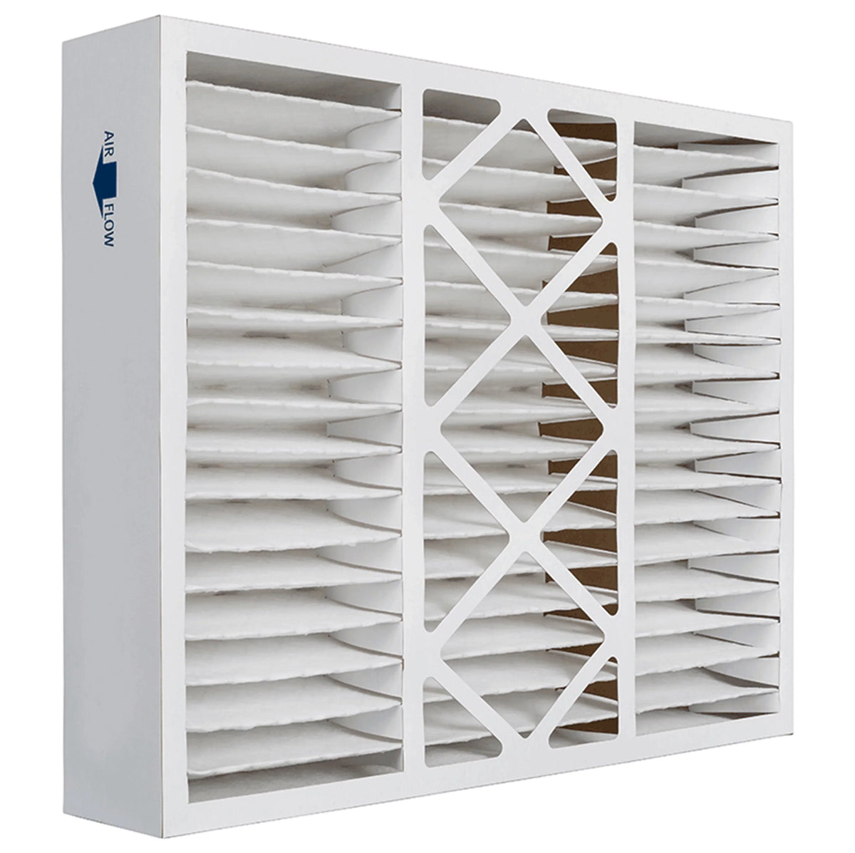 16x25x5 Honeywell Replacement Furnace Air Filters by Aerostar - Merv 11, Box of 2