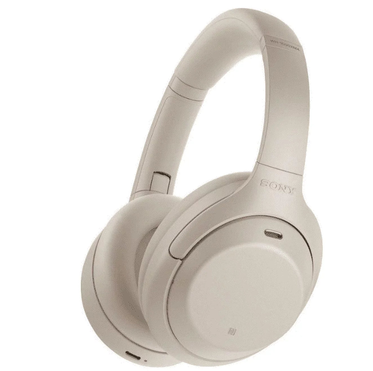 Restored Sony WH1000XM4 Wireless Noise Canceling Over-the-Ear Headphones with Google Assistant - Silver (Refurbished)