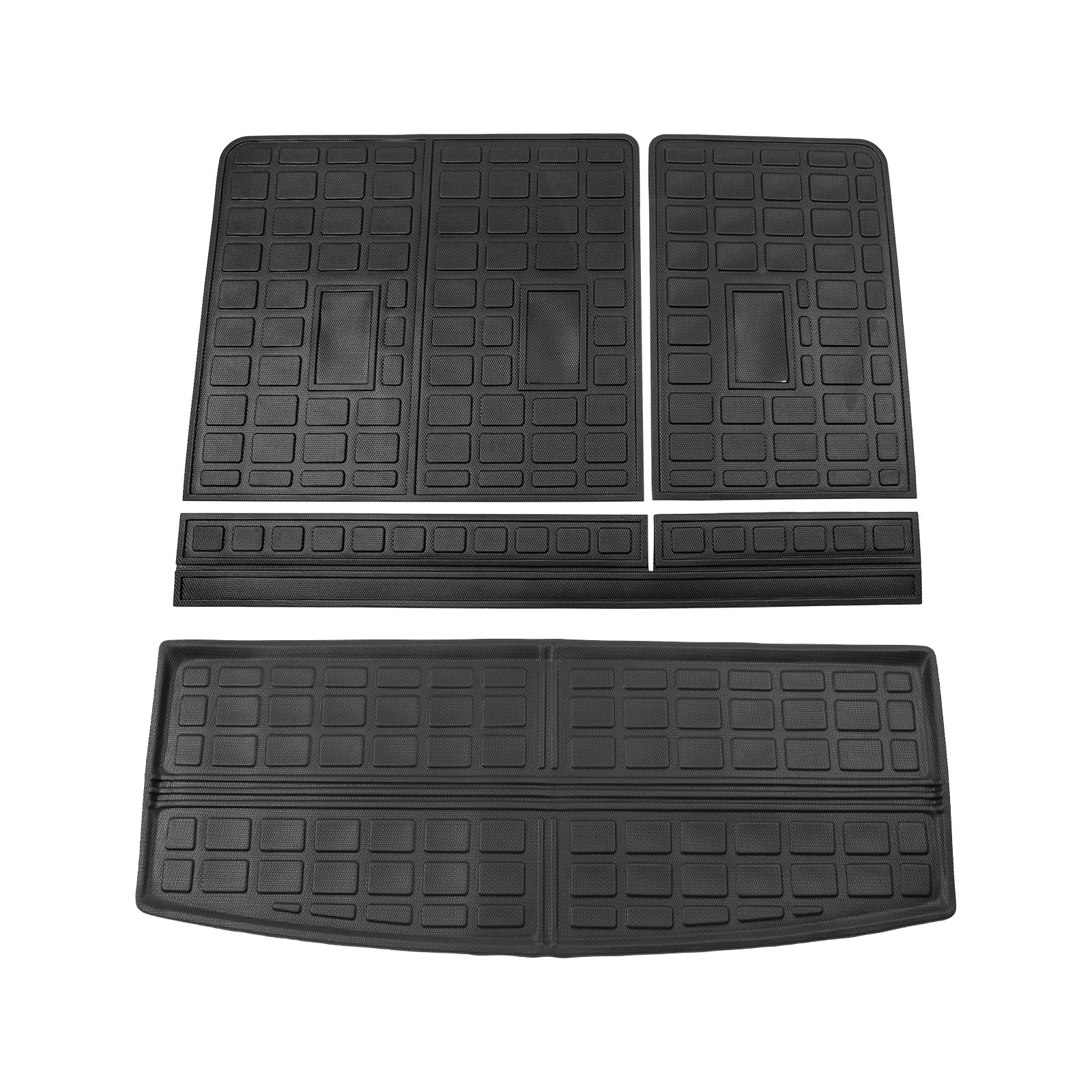 Fit 2021-2023 Chevrolet Tahoe GMC Yukon Rear Trunk Mat Cargo Liner Back Seat Shield Protector Chevy Tahoe Accessories