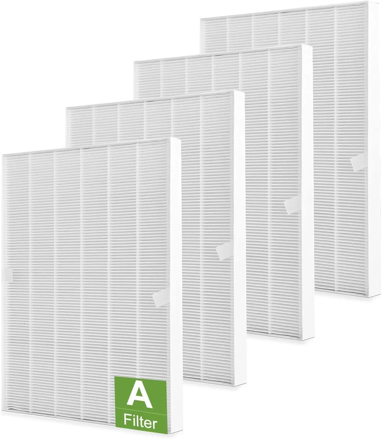 115115 Replacement Filters A for Winix PlasmaWave Air Purifier C535, 5300-2, 6300-2, 5300, 6300, P300, AM90, 9000, 5000, 5000B, C909, 9800, 1 True HEPA Size 21 Filter + 4 Activated Carbon Pre-Filters