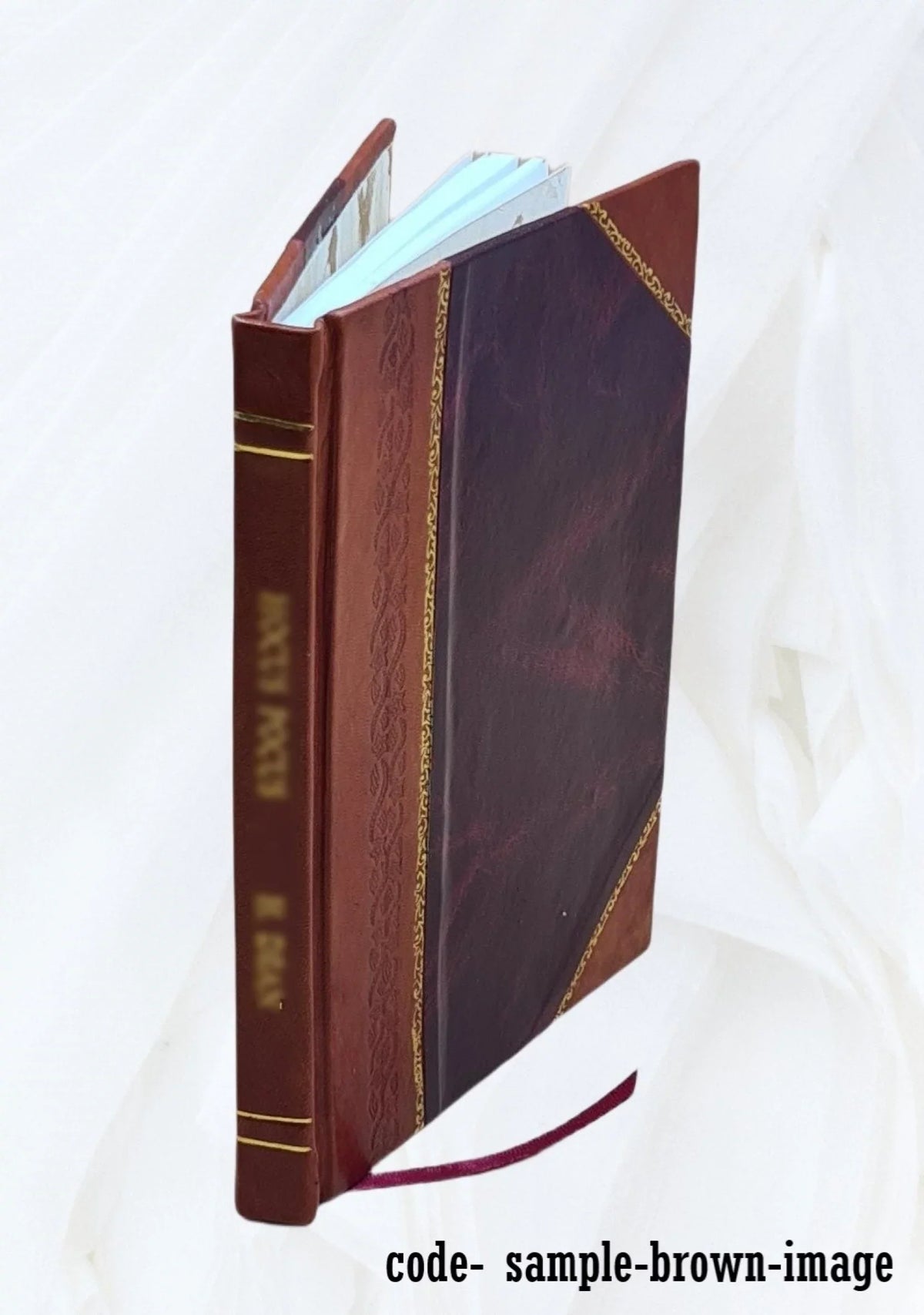 Les Îles Gambier et la brochure de M. Jacolliot, par Jean-Paul Chopard 1870 [Leather Bound]