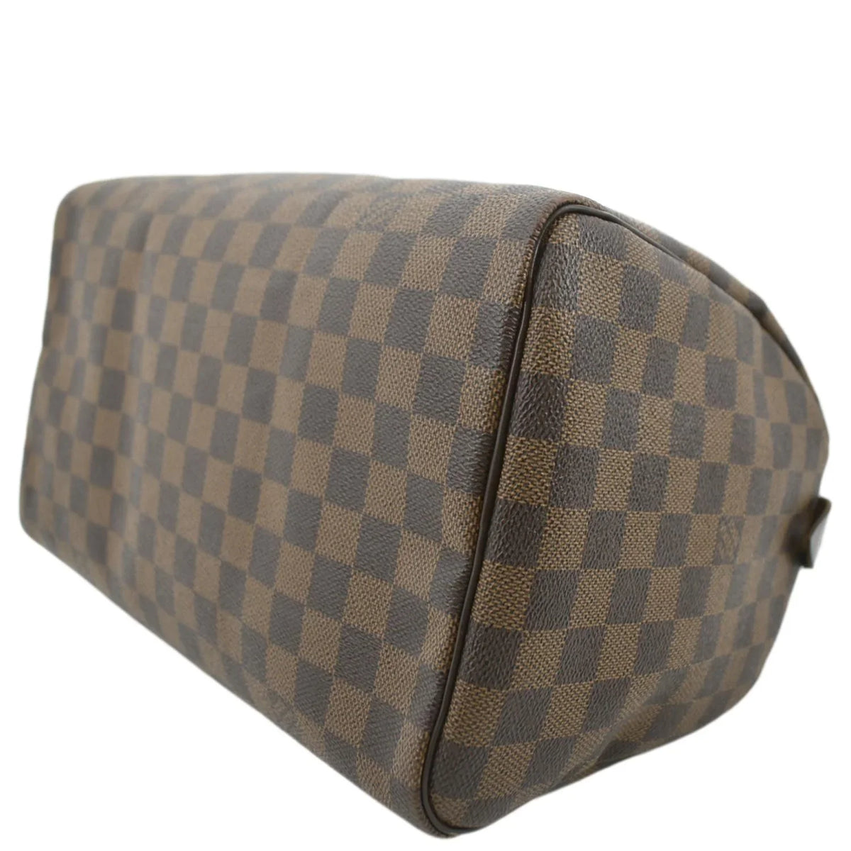 Pre-owned LOUIS VUITTON Speedy 25 Damier Ebene Satchel Bag Brown