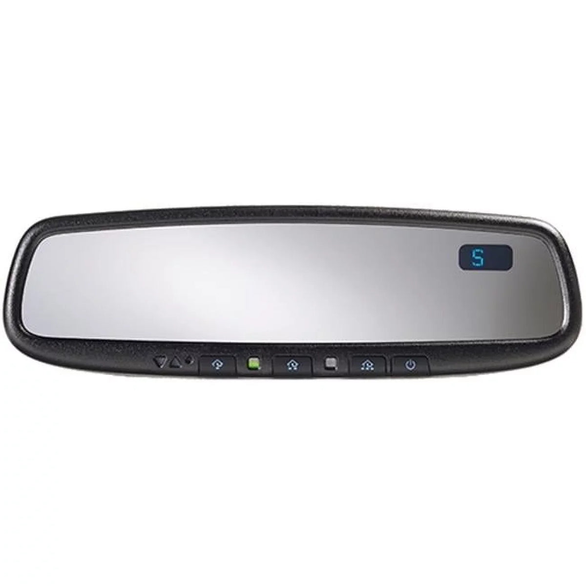 Advent ADVGEN45AB5 Gentex Auto Dimming Rear View Mirror with Compass and Homelink 5 (Blue Buttons)