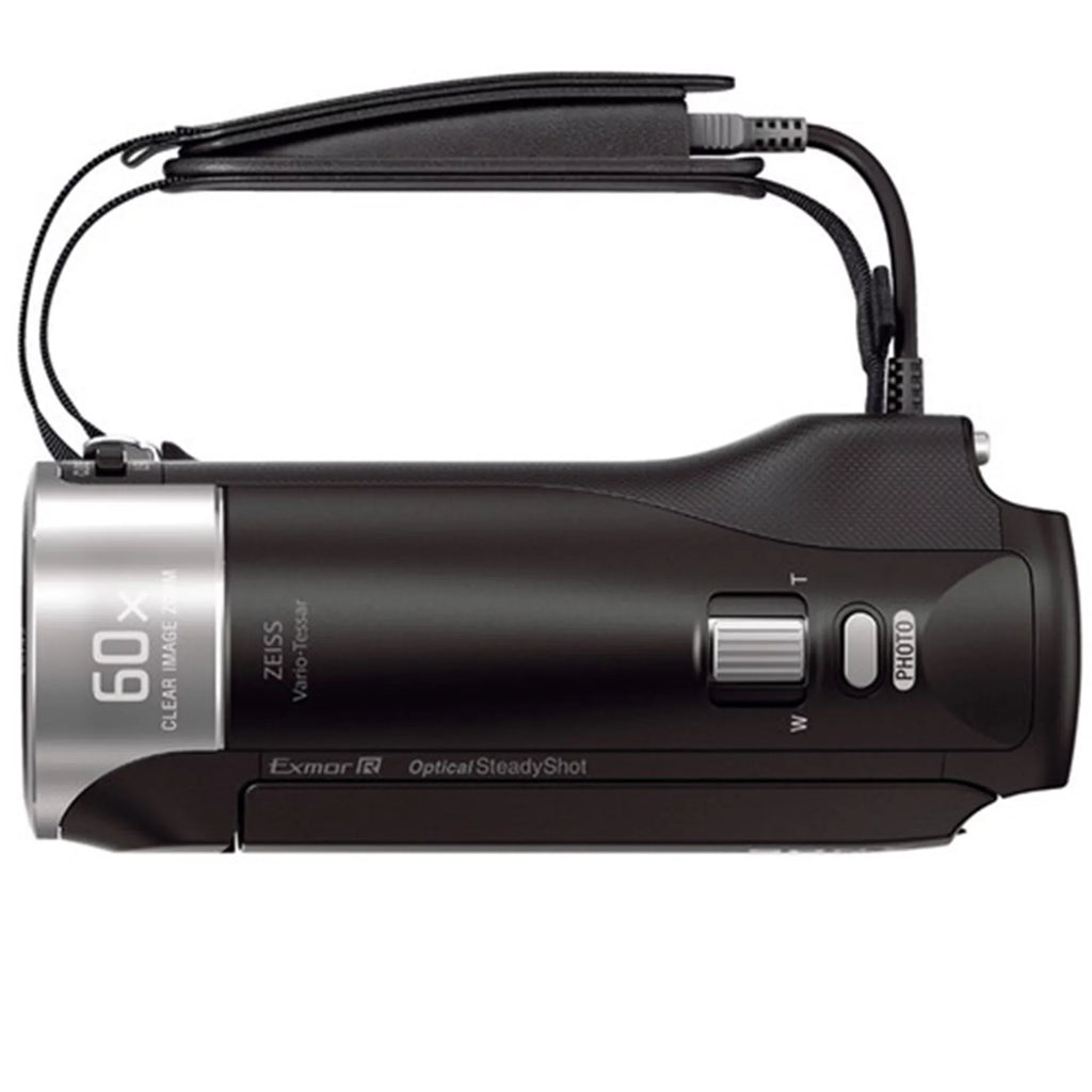 Sony HDR-CX405 HD Handycam Camcorder Video Recording with Tripod + Cleaning Pen + ZeeTech Accessory Bundle