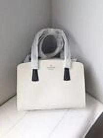 KATE SPADE NWT Perry Leather Warm Beige Blush 3 Comparts Satchel Bag Purse KB673
