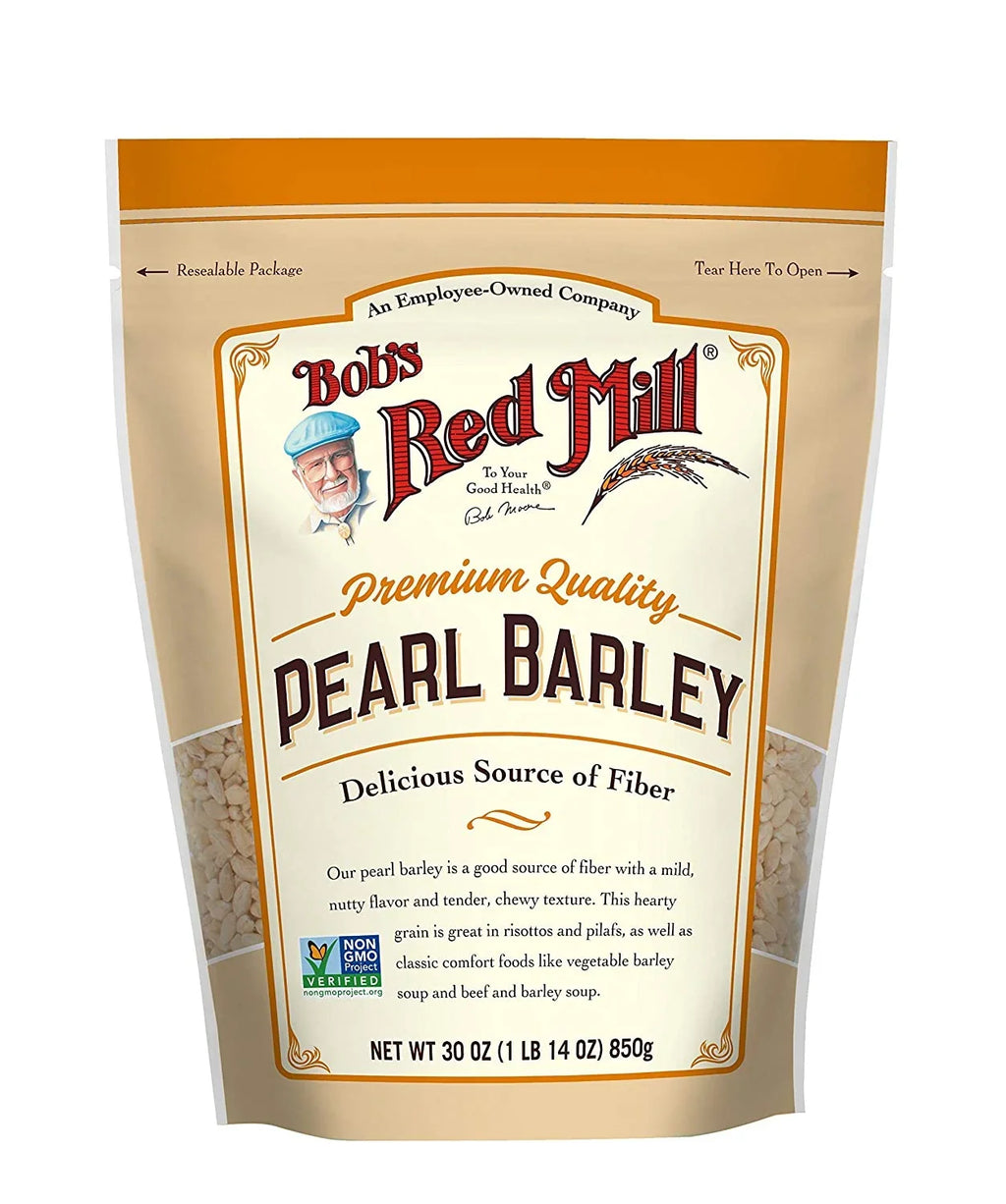 Bobs Red Mill Pearl Barley, 30 Ounce (Pack of 4)