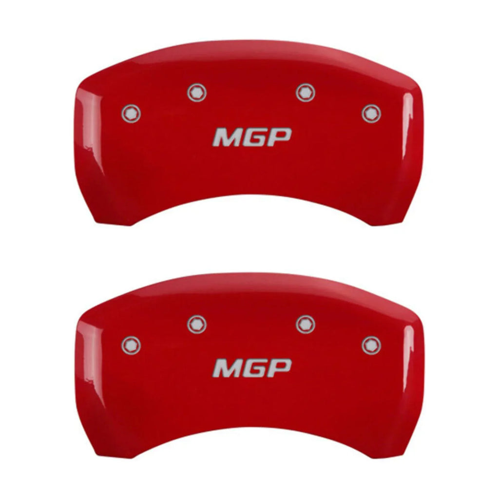 MGP 4 Caliper Wrap Engraved Front & Rear MGP Yellow finish black ch Fits select: 2013 CHRYSLER 300, 2012 CHRYSLER 300C LIMITED