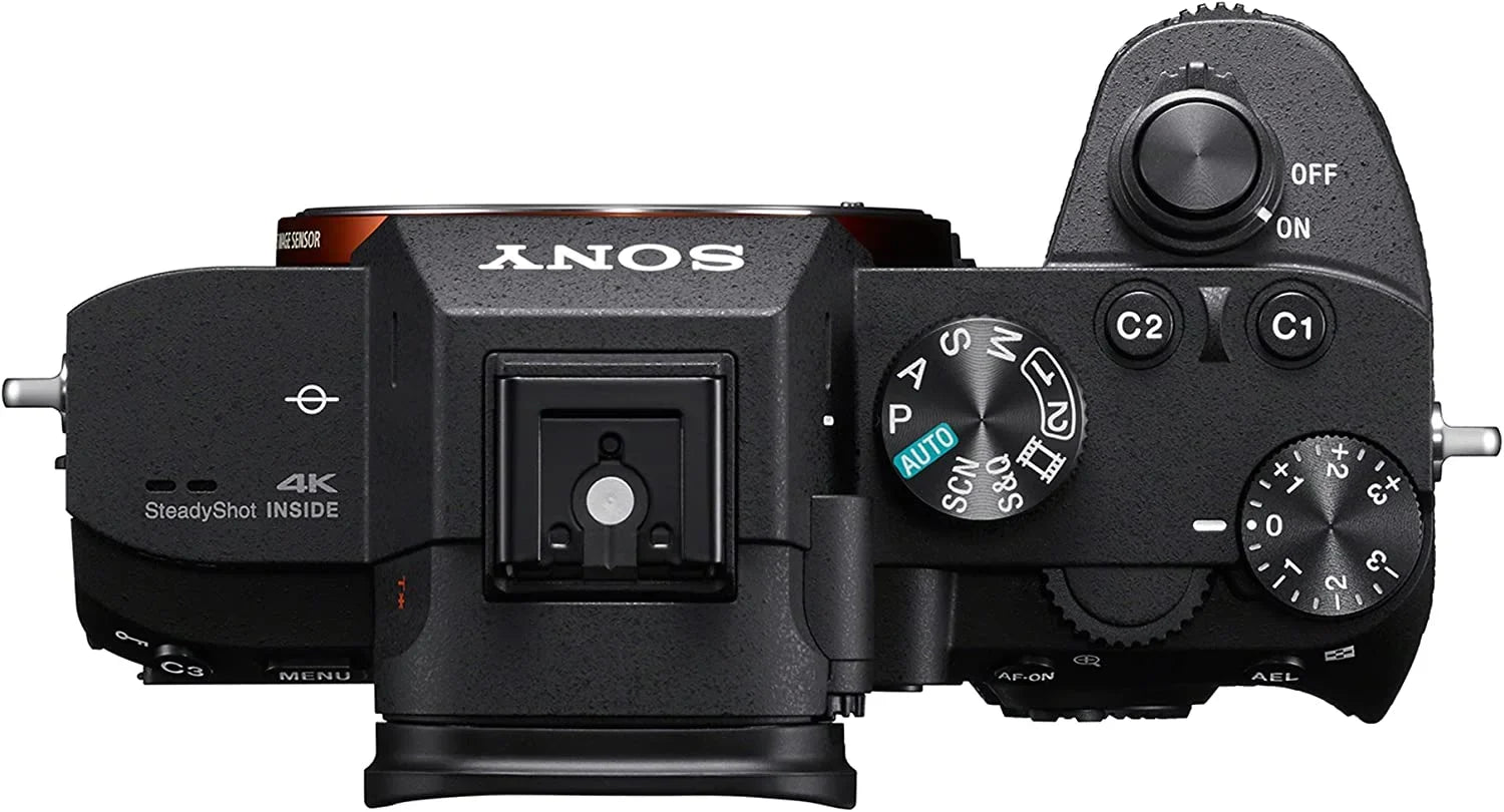Sony Alpha a7 III Mirrorless Digital Camera with Sony FE 55mm f/1.8 ZA E-Mount Lens - Standard Kit