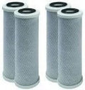 4 Pack Of Matching Filters For Hydro Life Carbon Block Replacement Cartridge By
