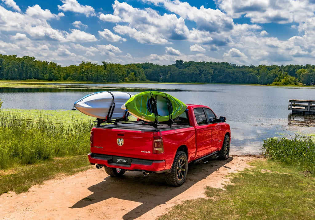 Retrax By Realtruck PowertraPRO XR Retractable Truck Bed Tonneau Shield | T-90841 | Suitable With Select 2007-2021 Toyota Tundra Crewmax with Deck Rail System 5' 7" Bed (66.7")