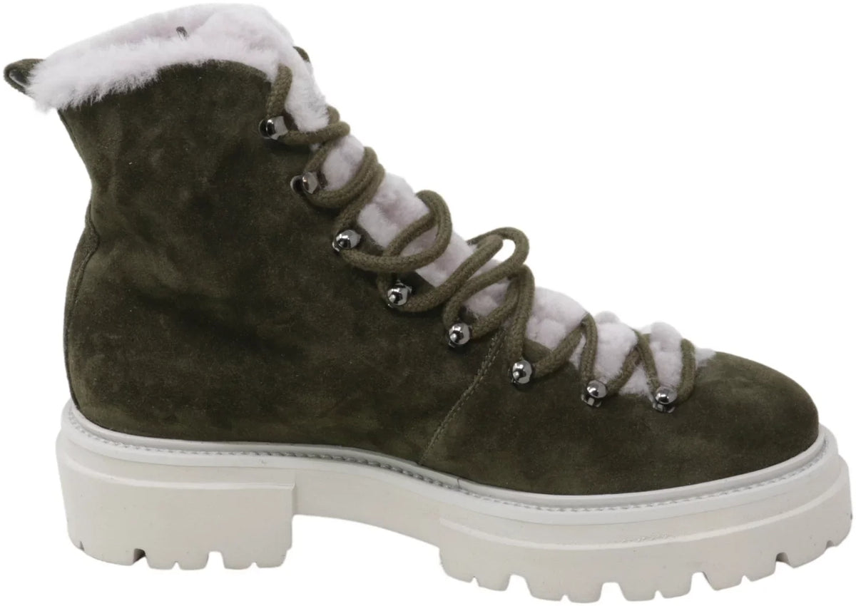Kennel And Schmenger Women's Bobby Suede Boot Bosco High-Top Leather Snow - 6M