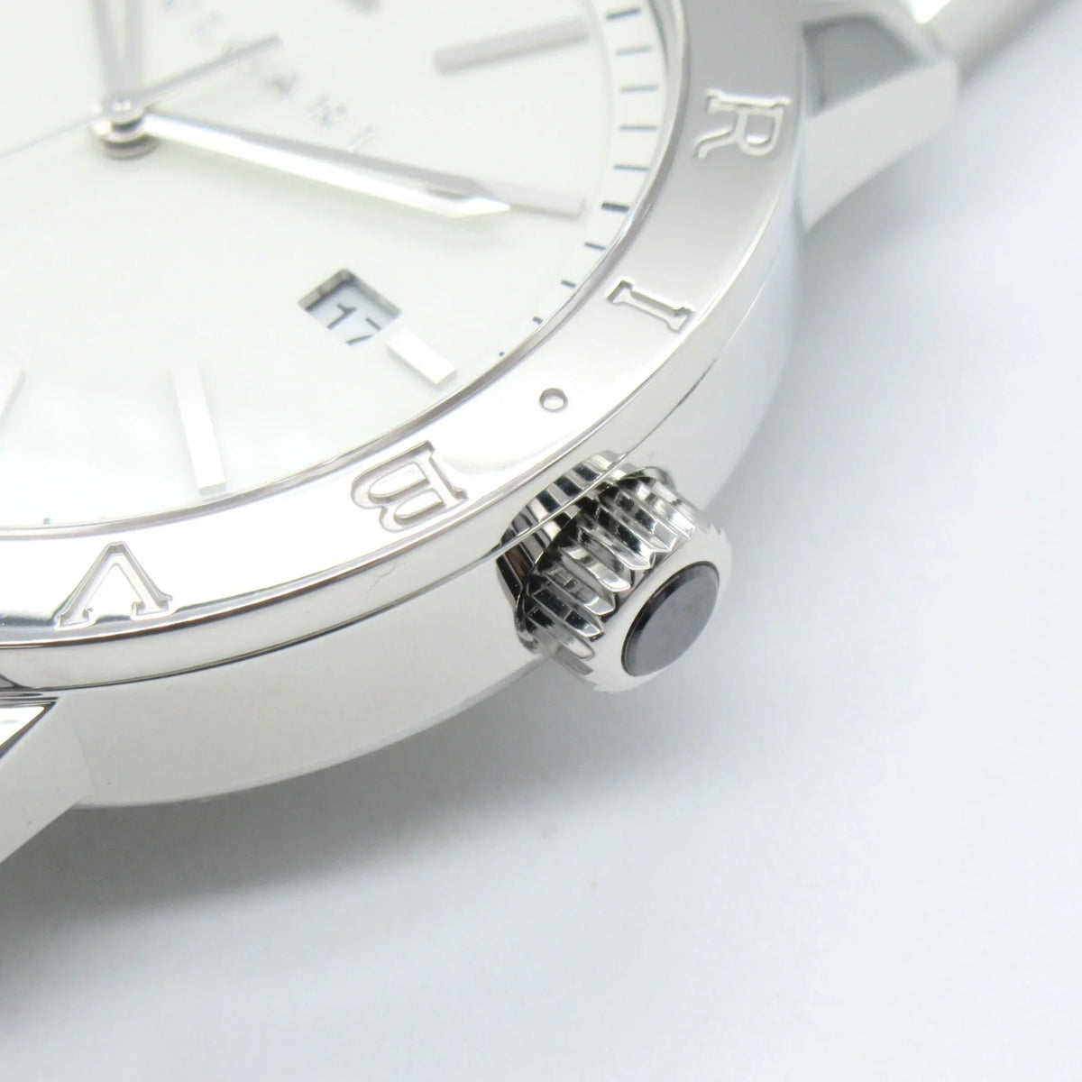 Pre-Owned BVLGARI Bvlgari Bvlgari Wrist Watch Watch Wrist Watch BB41S Mechanical Automatic White Stainless Steel BB41S (Good)