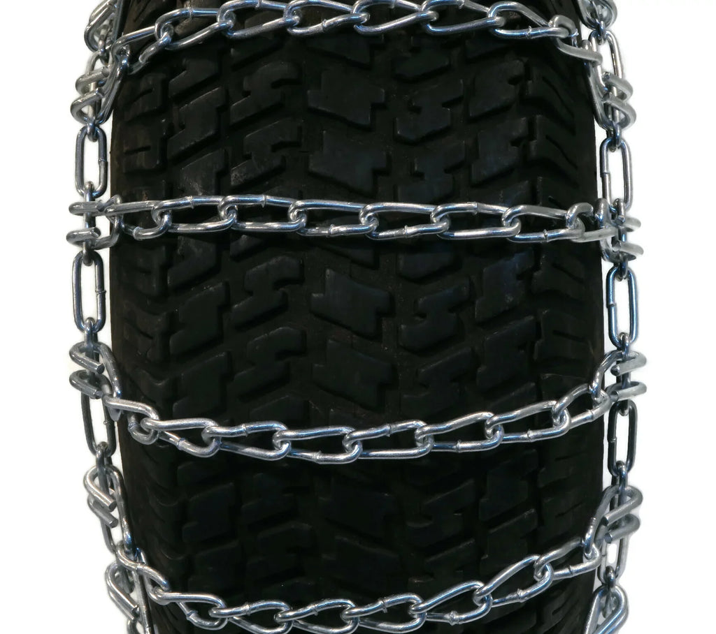 The ROP Shop | 2 Link Tire Chains & Tensioners for Kawasaki Brute Force ATV With 19x9.5x8 Tires
