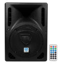 Rockville RPG8BT V2 8 inch Powered 400W DJ PA Speaker BlueTooth/Wireless/Remote/EQ