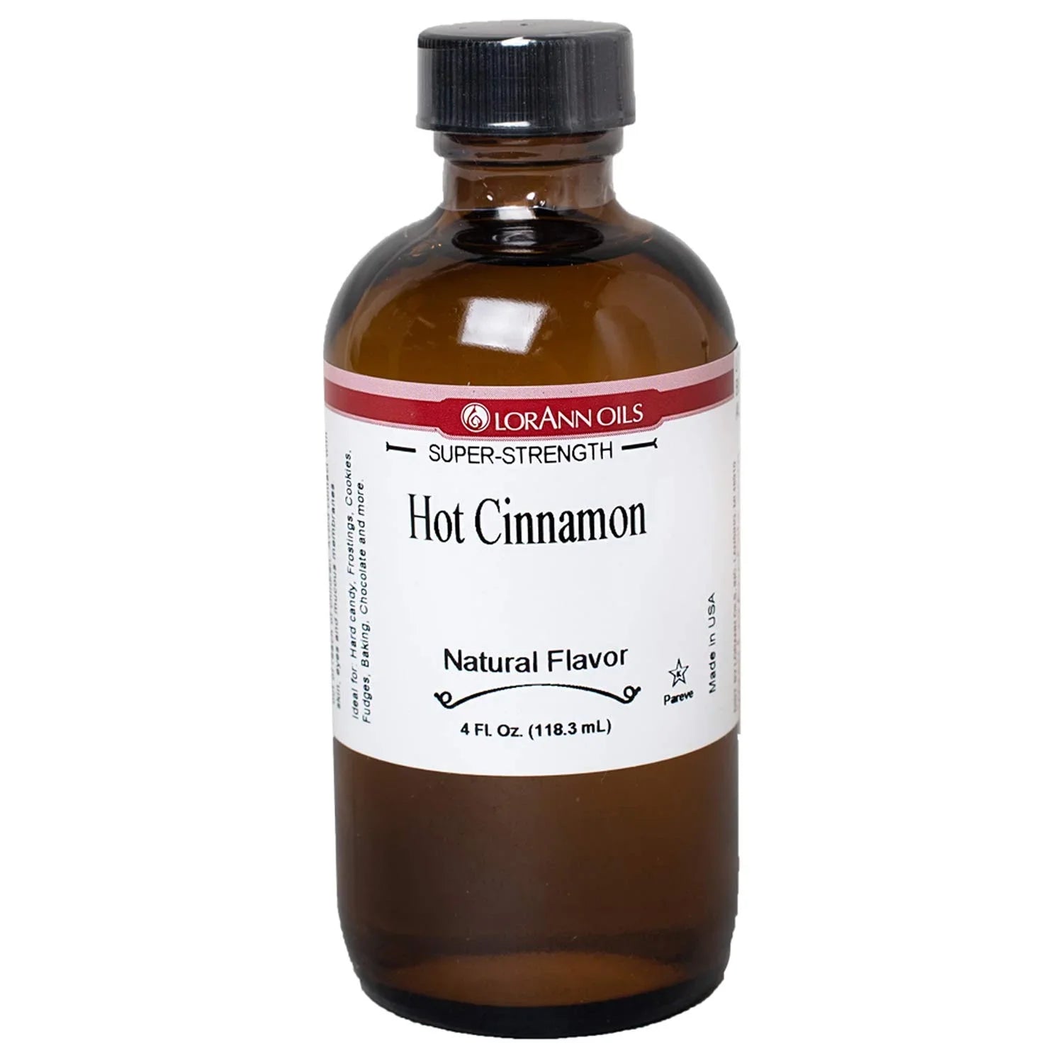 Lorann Hot Cinnamon SS Flavor, 4 Ounce Flavor