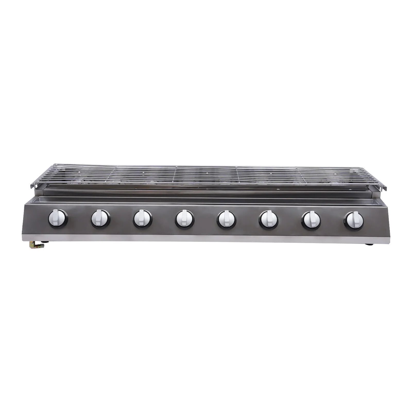 Large Gas Grill Outdoor Party 8 Burner BBQ Grill Commercial Adjustable Height Gas Grill
