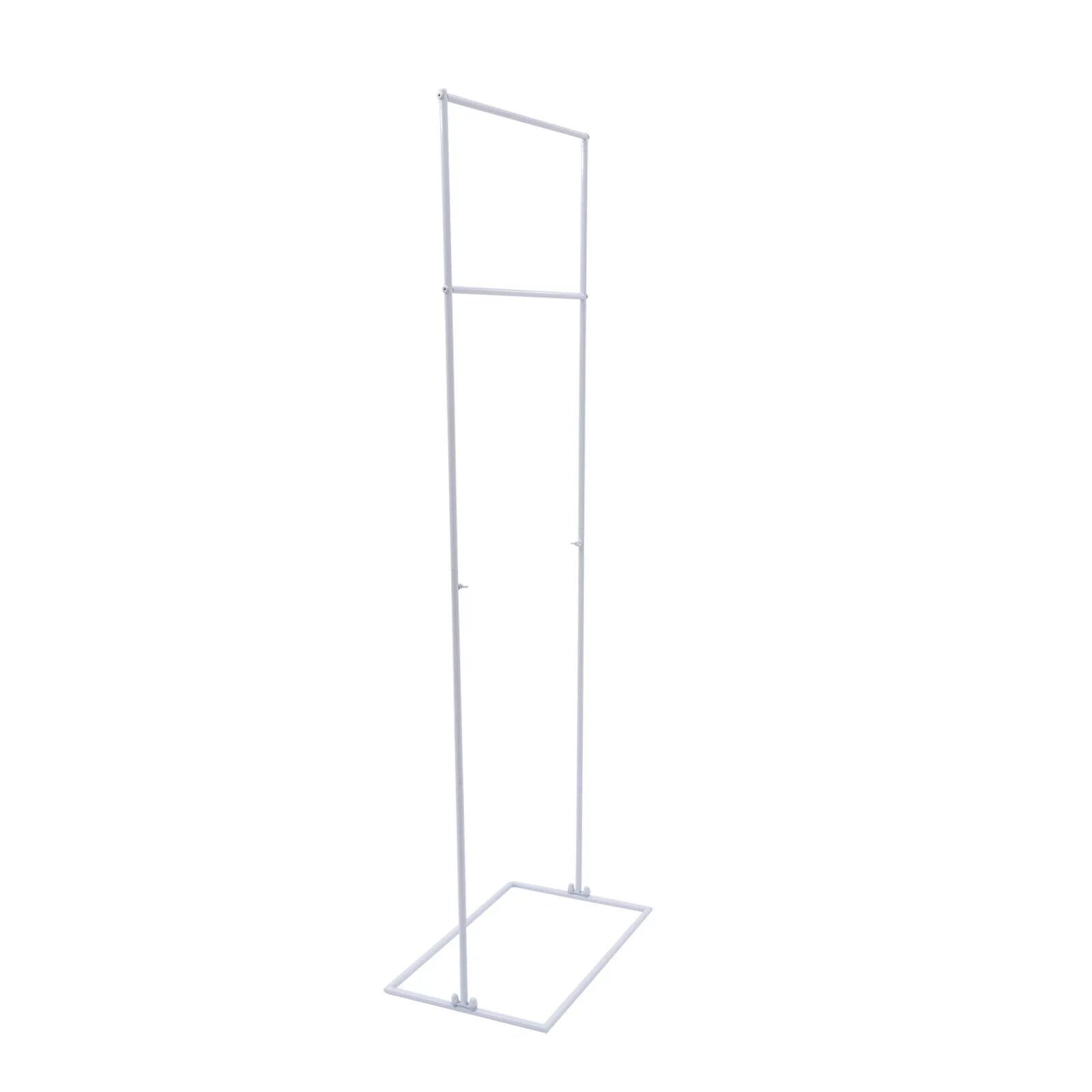 White/Golden Wedding Arch Rectangle Backdrop Stand Iron Balloon Flower Display Frame Decor