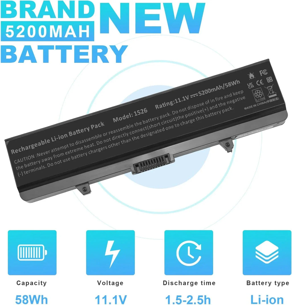 Fancy Buying Laptop y for Inspiron 1526 1525 1545 1546 1750 1440 Pp29l Pp41l Fits Gw240 Rn873 M911g M911