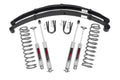 Rough Country 3" Lift Kit (fits) 1984-2001 Jeep Cherokee XJ | N3 Shocks | Leaf Springs Suspension System | 630N2