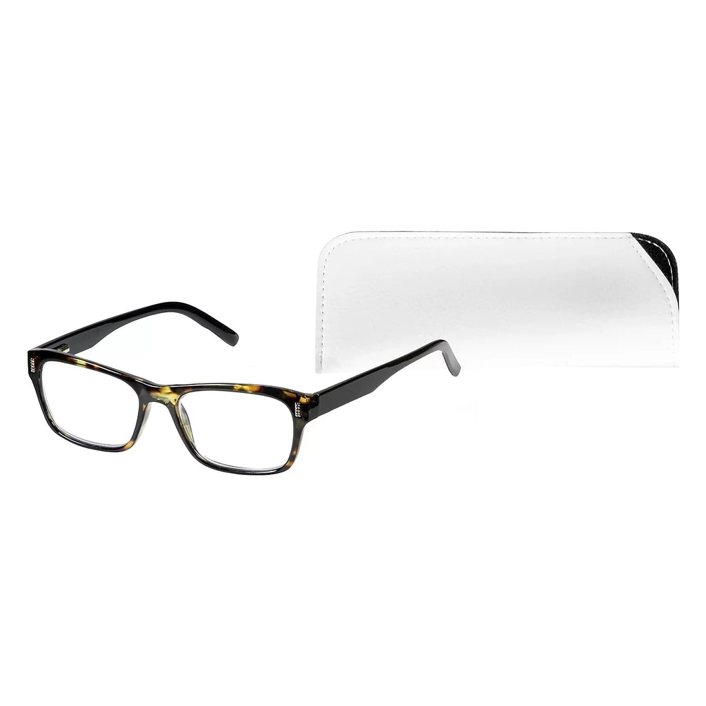 SAV Eyewear SAV VK Couture +1.50 Blue Light Reading Glasses Demi Black (EVKB03-150-960)