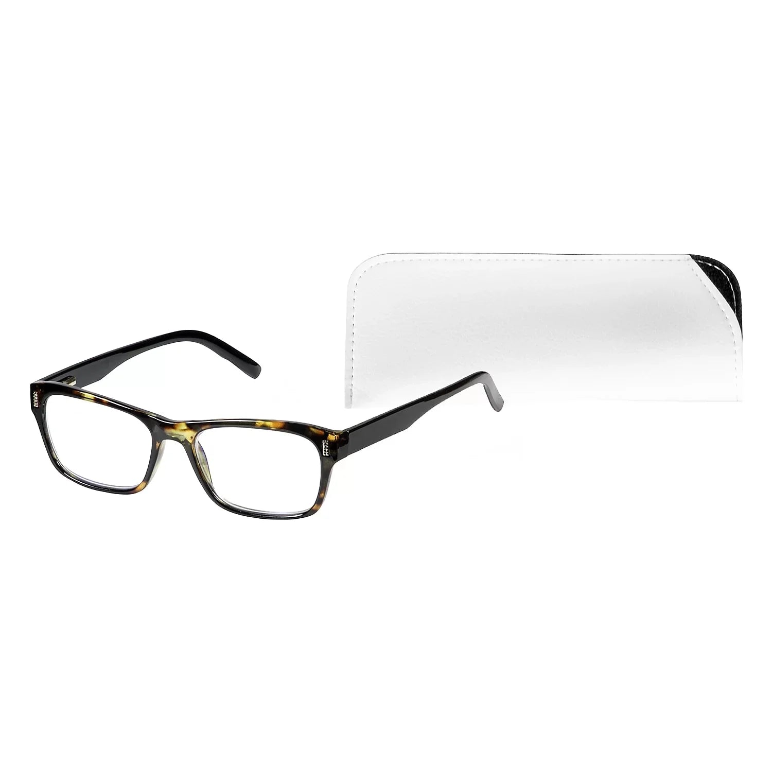 SAV Eyewear SAV VK Couture +1.50 Blue Light Reading Glasses Demi Black (EVKB03-150-960)