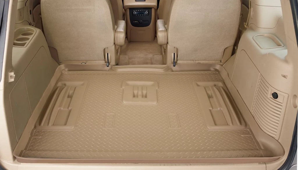 Husky Liners Classic Style Series Cargo Liner Tan Fitting with 2002-2010 Ford Explorer; Fitting with all 02-05 models and 2006-2010 models w/o 3rd row seat
