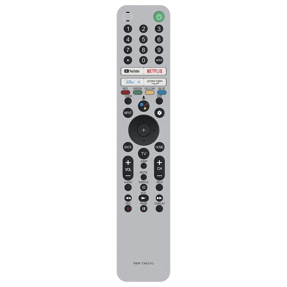 VINABTY RMF-TX621U Voice Replace Remote for Sony TV XR-83A90J XR75Z9J XR65A90J XR85Z9J XR55A90J XR83A90J