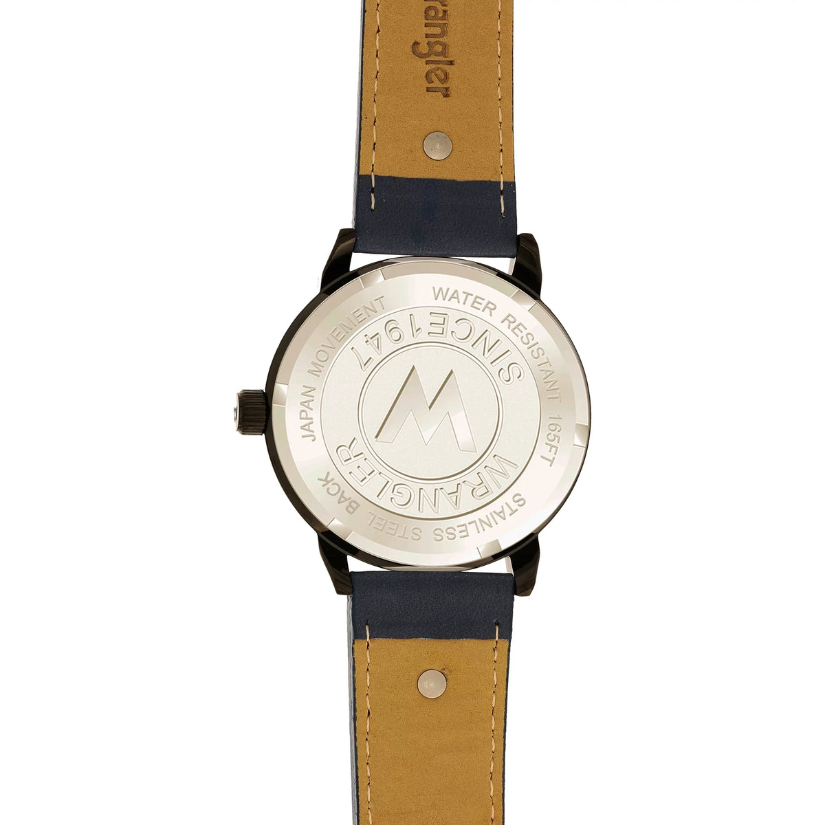 Wrangler 48.5mm Black Dial, Blue Strap Watch
