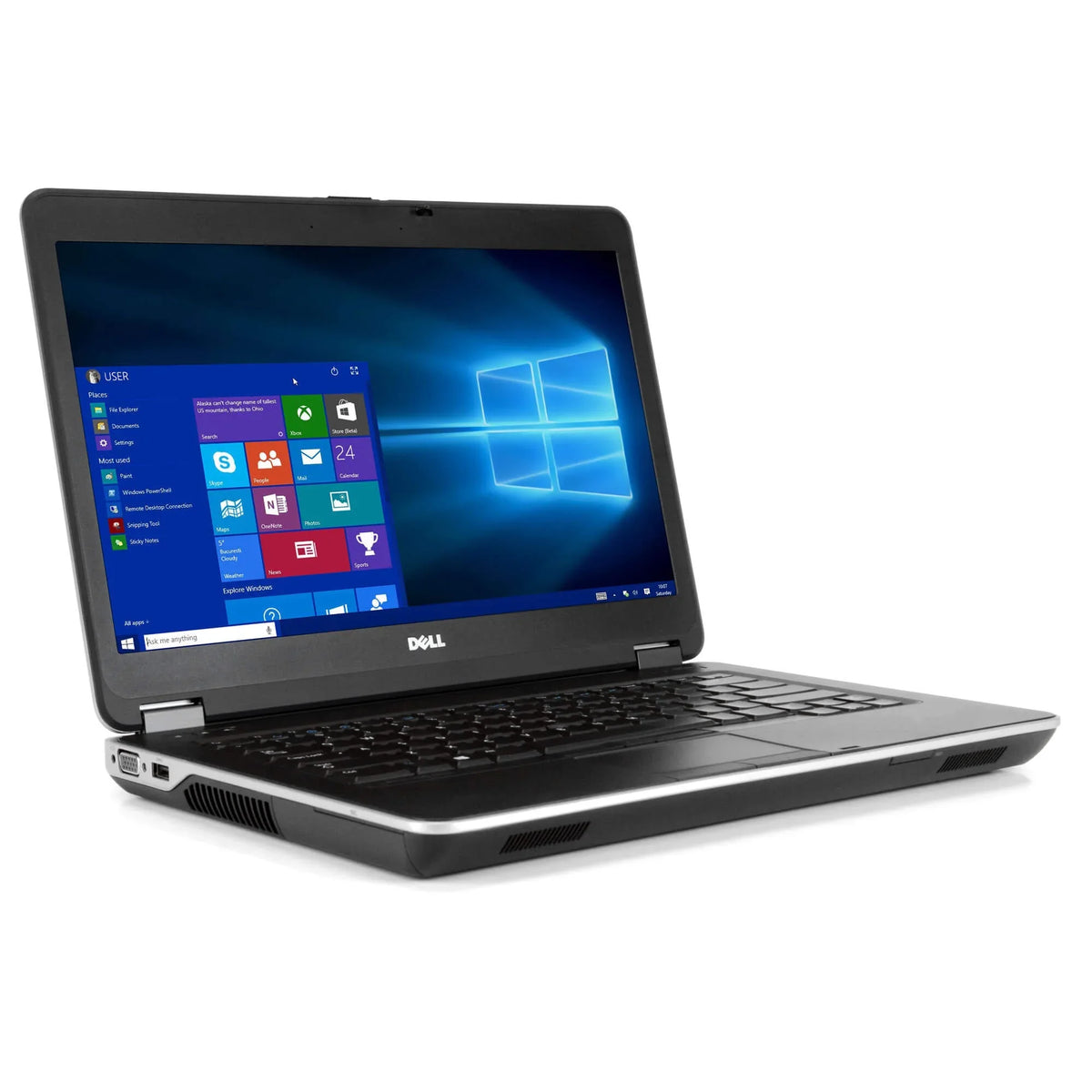 E6440 Laptop Computer, 2.60 GHz i5 Dual Gen 4, 4GB DDR3 RAM, 500GB SATA Hard Drive, Windows 10 Home 64 Bit, 14" Screen (Used)