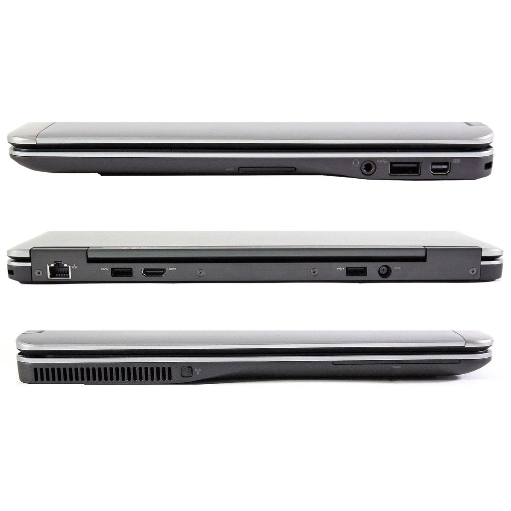 Used E7240 i5 1.6GHz 8GB 240SSD Windows 10 Pro 64 12" Laptop B
