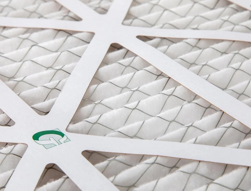 6 Pack of 18x24x1 MERV 10 Pleated Air Filters by Glasfloss. Actual Size: 17-1/2 x 23-1/2 x 7/8