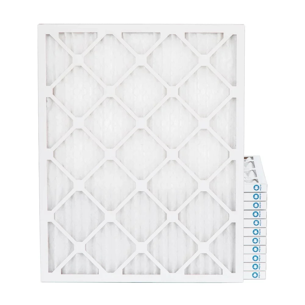 14x20x1 MERV 11, MPR 1000 Pleated AC Furnace 1" Air Filters by Pamlico. Case of 12. Actual Size: 13-1/2 x 19-1/2 x 3/4