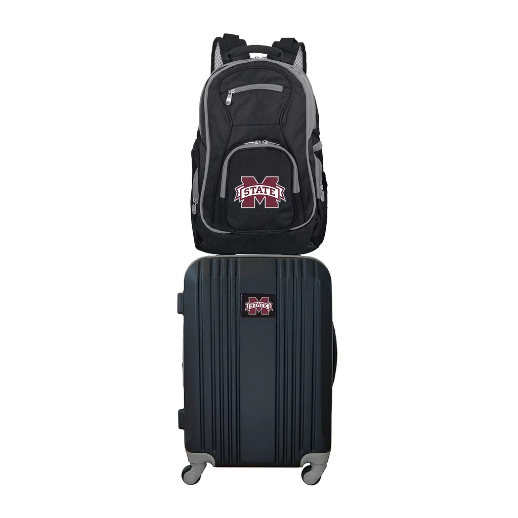 NCAA Mississippi State Bulldogs 2-Piece Luggage and Backpack Set