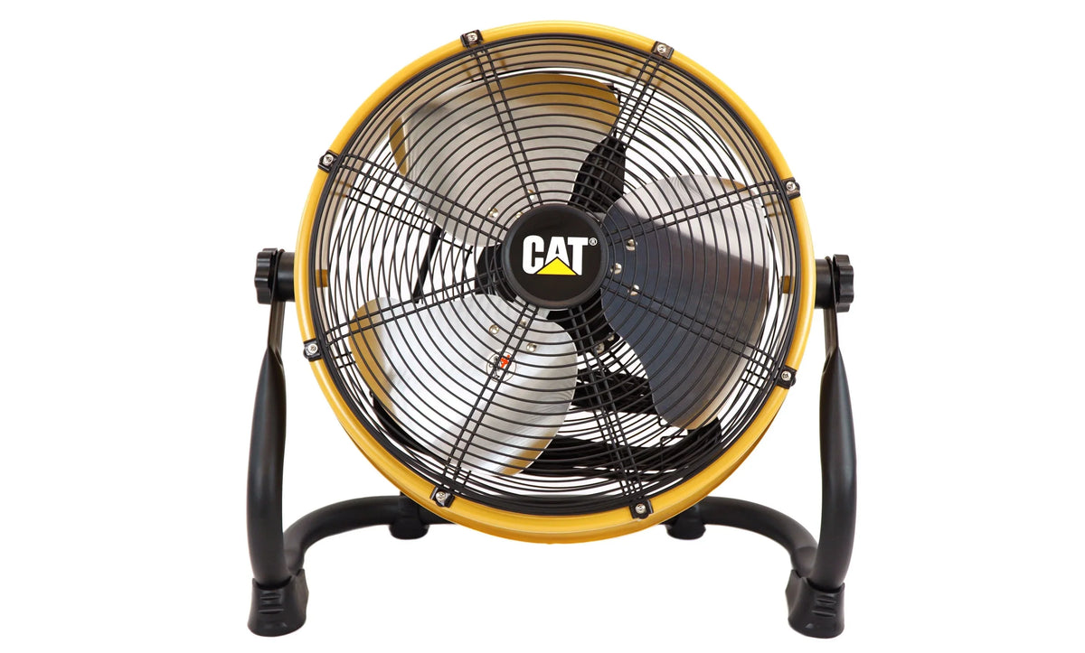 Caterpillar 14" Industrial Shroud DC Floor Fan