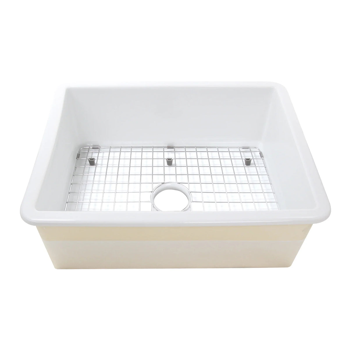 Highpoint Collection Dualmount Fireclay Kitchen Sink