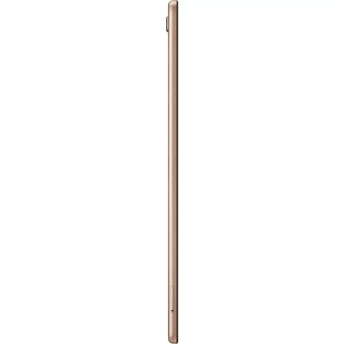 2021 Samsung Galaxy Tab A7 10.4'' (2000x1200) TFT Display Wi-Fi Tablet Bundle, 3GB RAM, Bluetooth, Android 10 OS (64GB, Gold) with Mazepoly Accessories