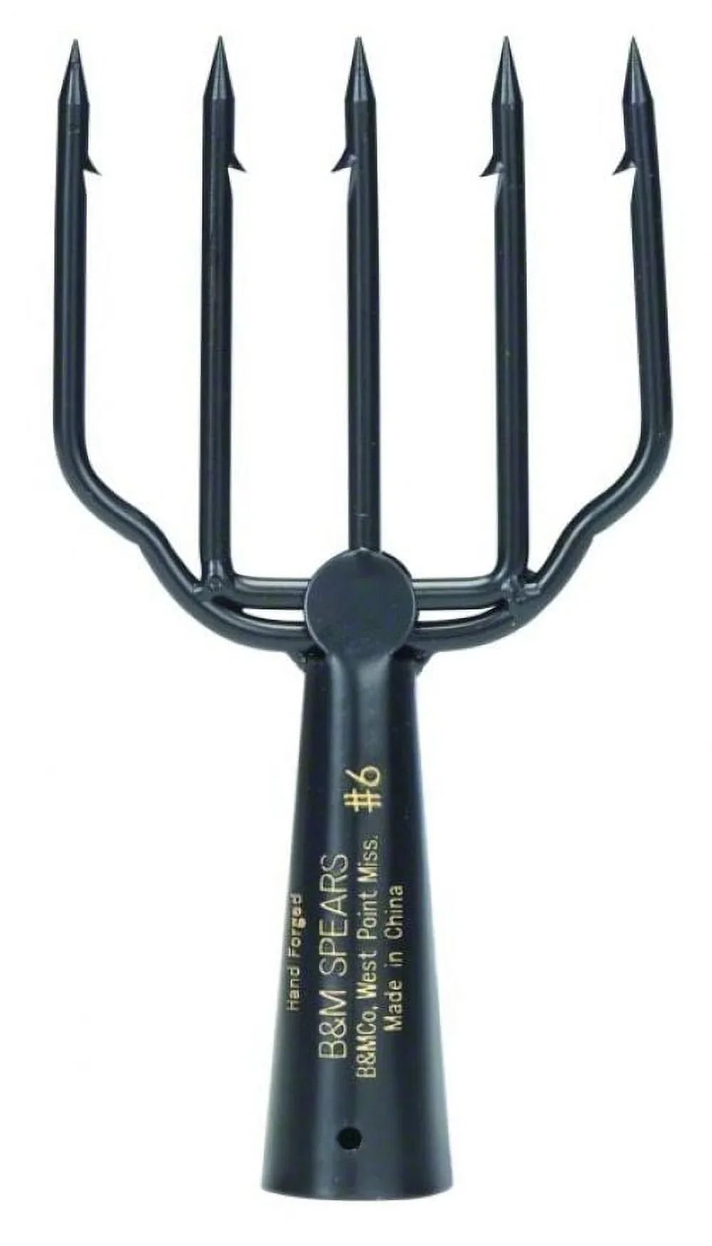 B&M 7" 5-TIne Fishing Spear, 6 Pack
