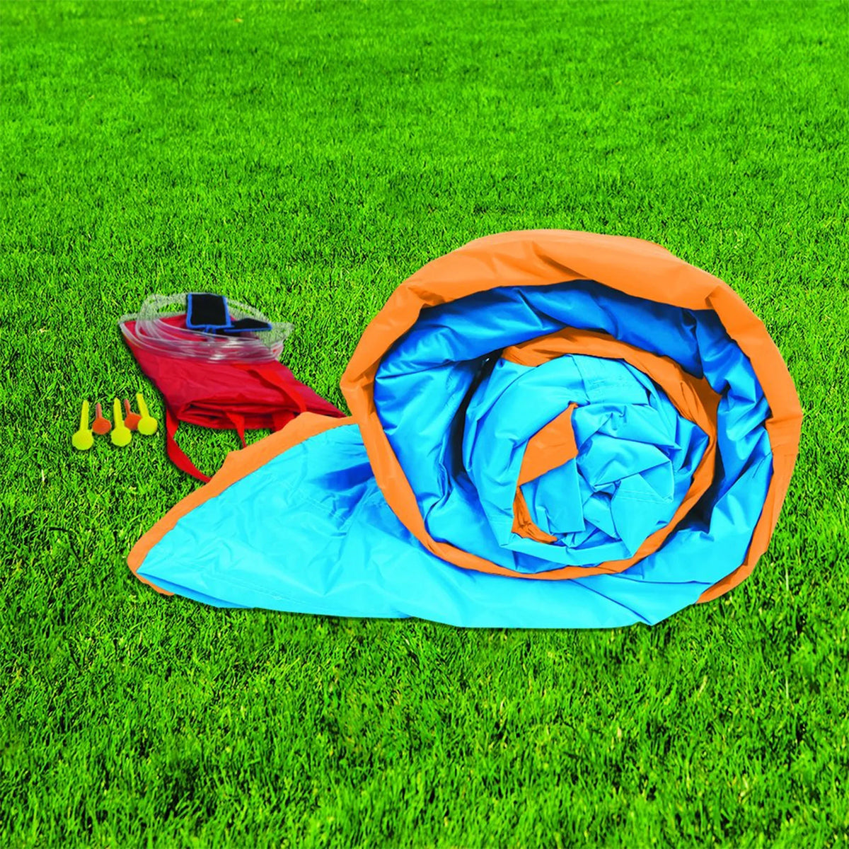 Banzai Surf Rider Kids Inflatable Outdoor Lagoon Water Slide Splash Park