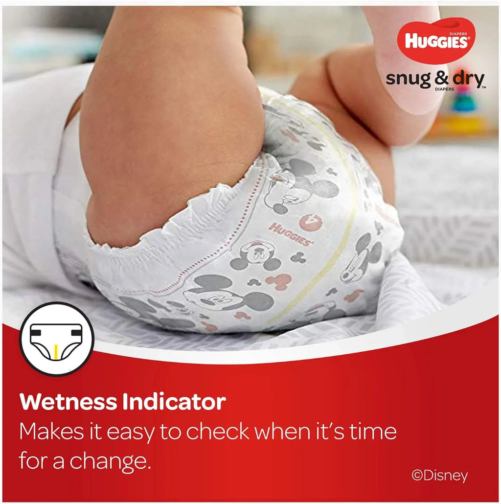 HUGGIES Snug and Dry Baby Diapers Big Pack, 54 Count Size 6 (54 Count)