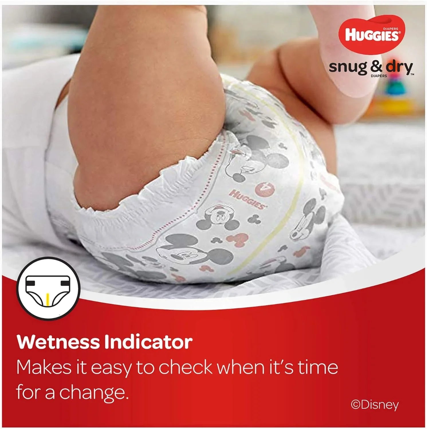 HUGGIES Snug and Dry Baby Diapers Big Pack, 54 Count Size 6 (54 Count)