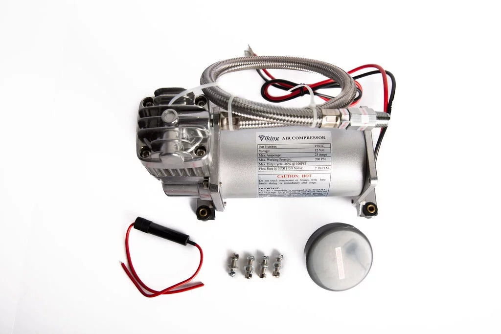 Air Compressor 150 PSI for Train Horns/Suspension Car/Truck Any Use Viking Horns