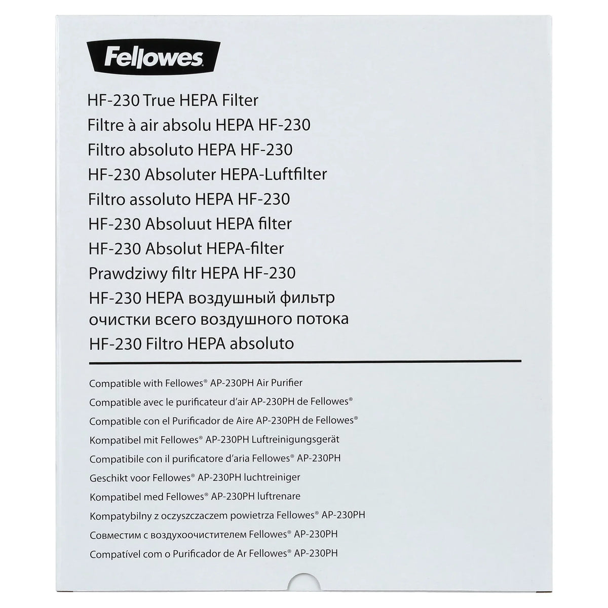 Fellowes HF230 True HEPA Filter, 1, White