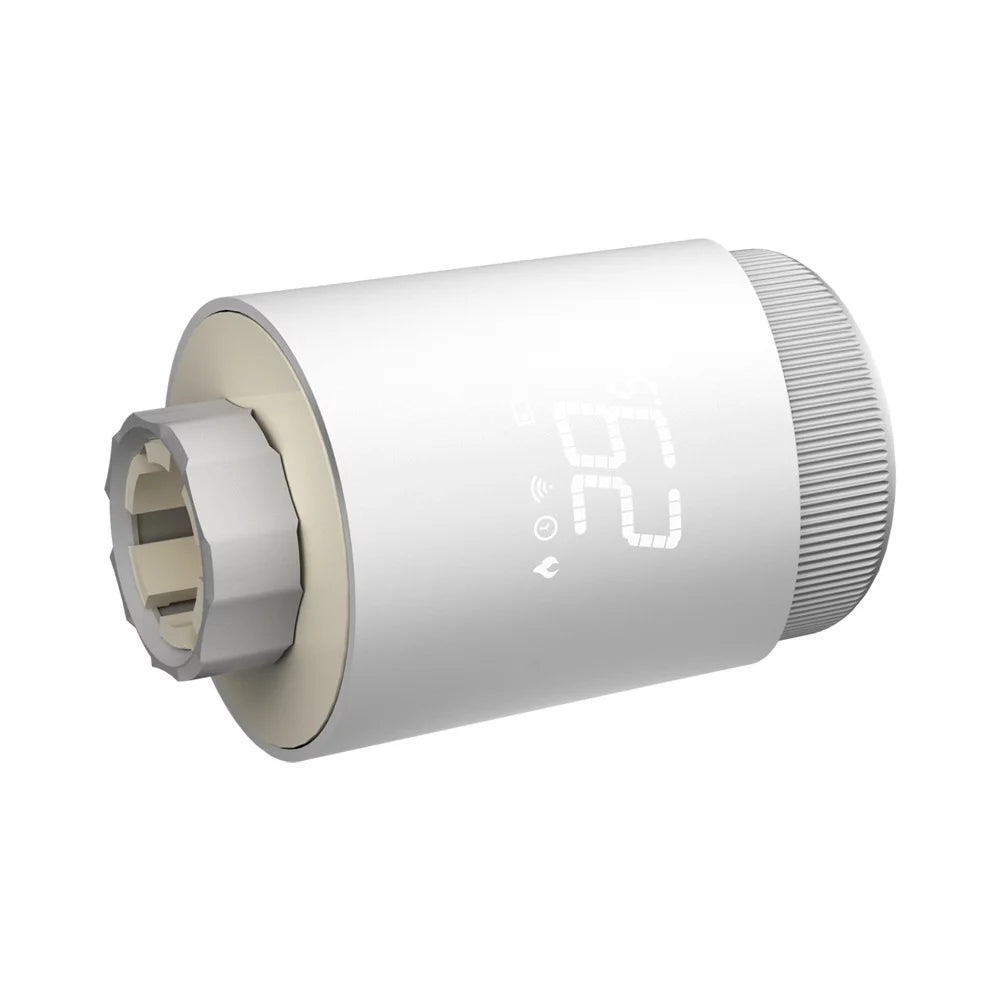 Tomshoo Thermostatic Radiator Valves ligent Wireless Mobilephone App Control Home Heating Thermostat Temperature Controller Radiator Thermostat Matching with Home