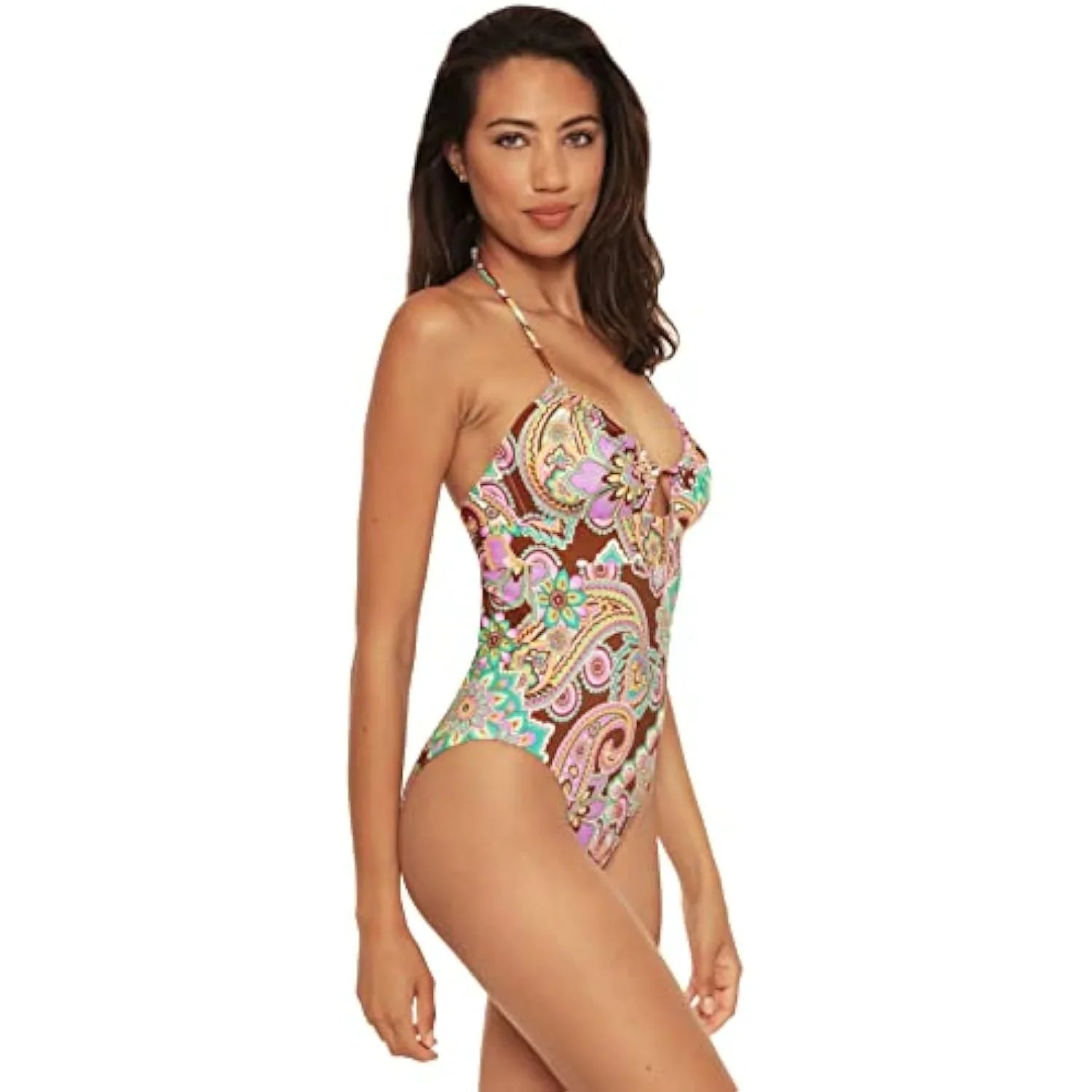Becca by Rebecca Virtue Groovy Candice Multi Way One-Piece Multi MD