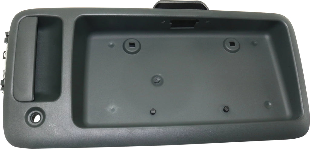 Replacement REPC491395 Exterior Door Handle Fitting with 1996-2002 GMC Savana 1500 Chevrolet Express Rear - Back Textured Gray