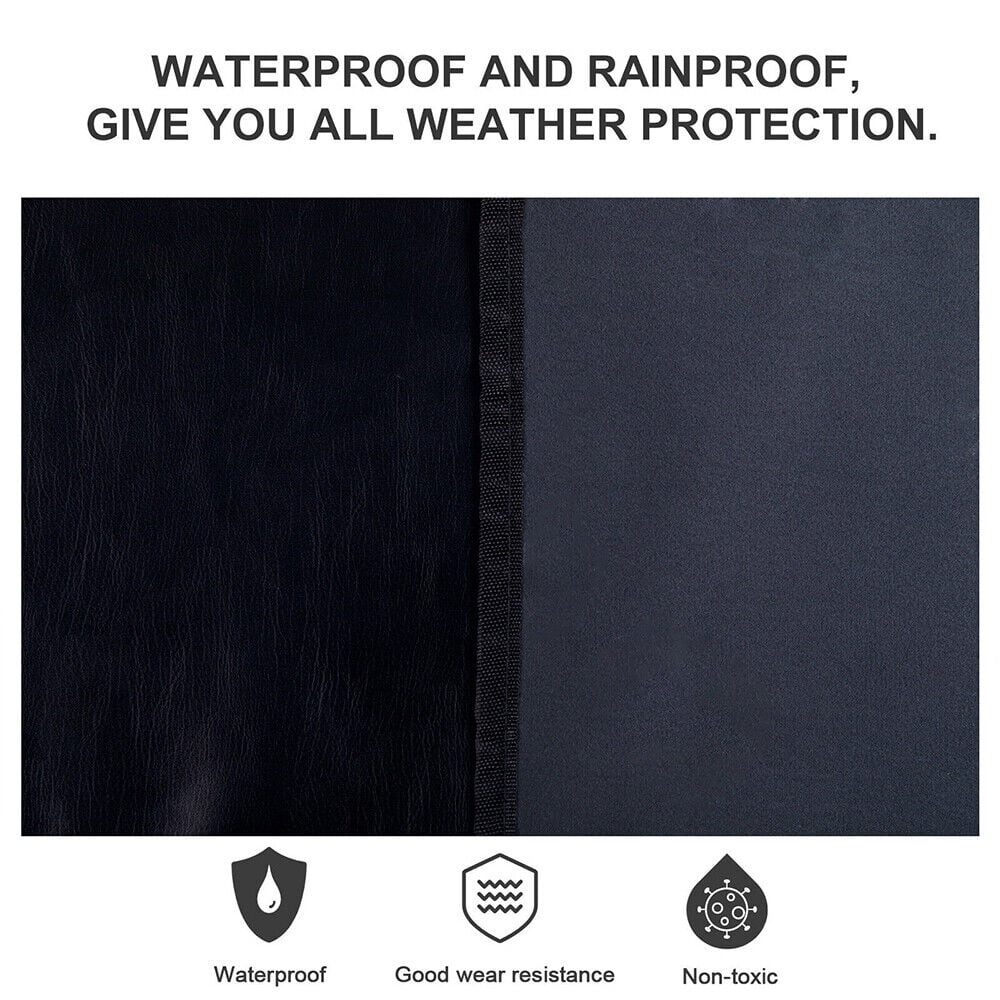 Paddsun For Jeep Wrangler JK JKU 07-2018 Waterproof Leather Sunshade Top Roof Coating