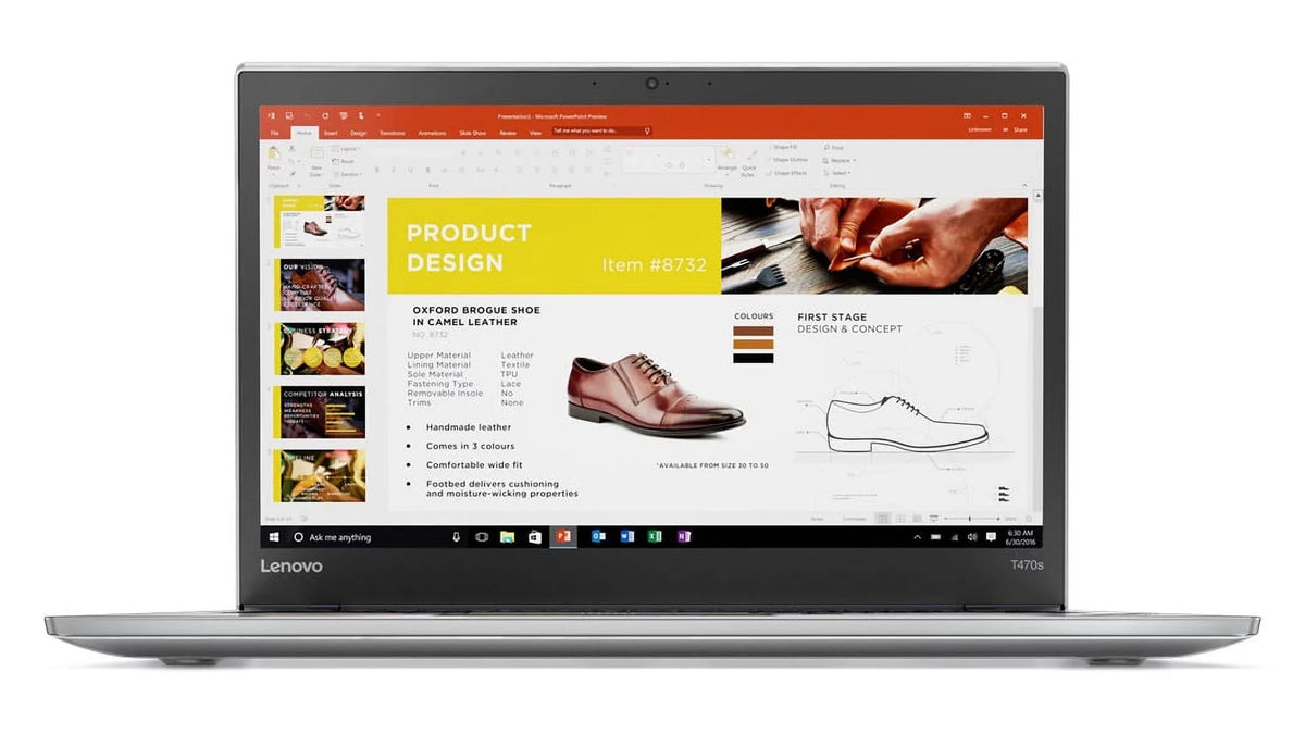 Lenovo ThinkPad T470s Windows 7 Pro Laptop - i7-7600U, 20GB RAM, 256GB SSD, 14" IPS WQHD (2560x1440) Matte Display, Fingerprint Reader, Smart Card Reader, Silver Color