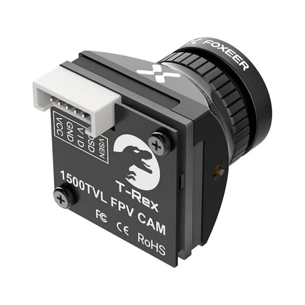 Foxeer T-Rex Micro 1500TVL Low Latency Super WDR FPV Camera Red