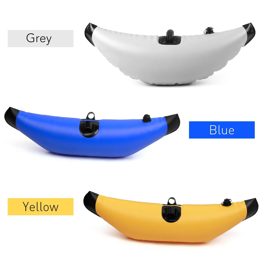 Meterk Kayak PVC Inflatable Outrigger Float with Sidekick Arms Rod Kayak Vessel Fishing Standing Float Stabilizer System Kit